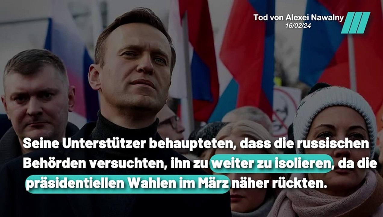 Weltweiter Schock: Das Ende des letzten Gegners von Wladimir Putin