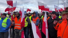 Wtorkowy protest rolników i myśliwych na DK 28 w Medyce pod Przemyślem