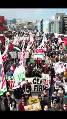 Müslümanlar harekete geçti! Siyonist katili titreten görüntü ABD'den geldi