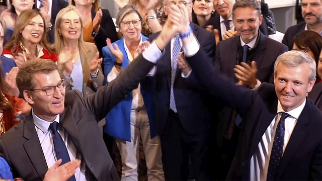 Así ha sido el caluroso recibimiento a Alfonso Rueda en el Comité Ejecutivo Nacional del PP