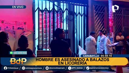 Carabayllo: sicario finge necesitar el baño de una licorería para ingresar y asesinar a su víctima