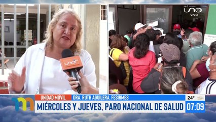 Miércoles y jueves hay paro de salud nacional contra la jubilación forzada