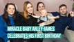 Miracle baby Arley-James: from one pound survivor to first birthday celebrant