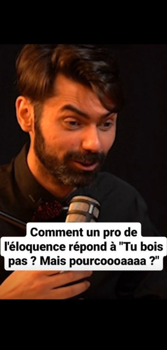 Comment un pro de l'éloquence répond pas "Tu bois pas ? mais pourcoaaaaaaaa ?" Feat @HopEloquence