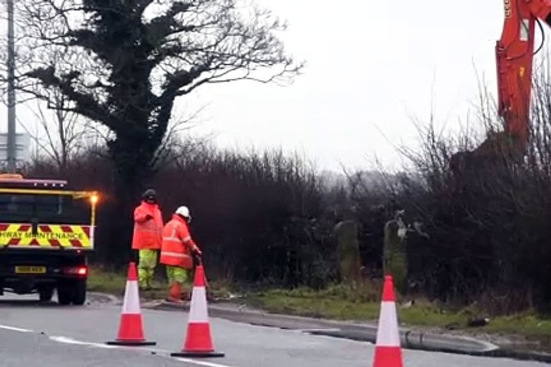 North west news update 20 Feb 2024: Hypodermic needles were found sticking out of traffic cones