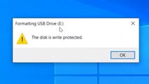 How to Remove Write Protection From USB Pendrive also Sd card and Fix disk write is protected Error
