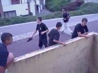 parkourday urban move  été 2006 roubaix lille