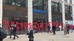 Barclays Branch Cordoned Off After Graffiti Sprayed On Windows