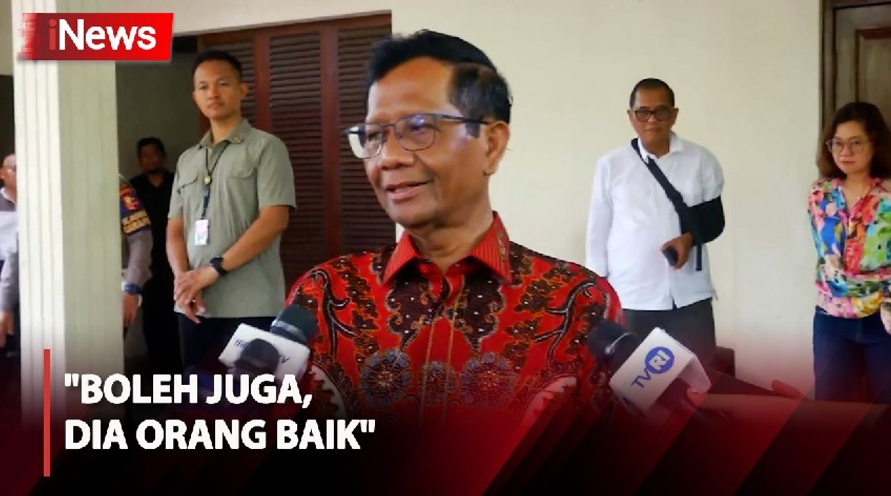 Mahfud soal Hadi Tjahjanto Dikabarkan Gantikan Posisi Menkopolhukam, Boleh Juga, Dia Orang Baik