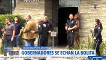 Gobernadores de Aguascalientes y Zacatecas se echan la bolita sobre asesinato