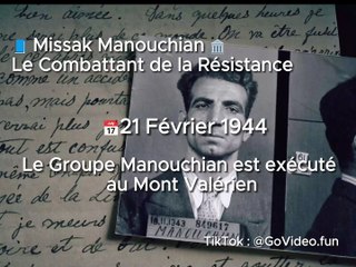  21 février 1944 - Le Groupe Manouchian est exécuté au Mont Valérien