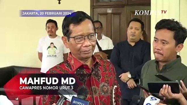 Reaksi Mahfud soal Kabar Hadi Tjahjanto Jadi Menko Polhukam