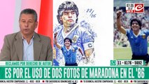 La AFA enfrenta una demanda millonaria por usar dos fotografías de Maradona con derechos de autor