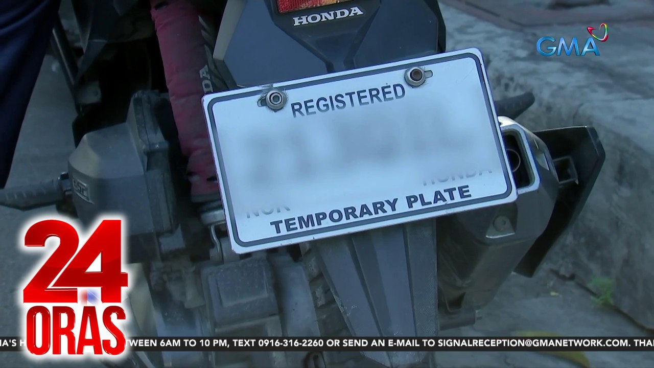 LTO: sa mga dealer naiipit ang plaka at ORCR; standing policy na walang hulihan sa walang plaka | 24 Oras