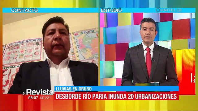 Oruro vive el peor de los desastres pluviales en los últimos 10 años; al menos 10.000 familias son afectadas por el desborde del río Paria