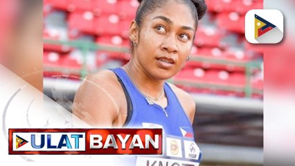 Kristina Knott, nakapagtala ng bagong Philippine National Indoor record