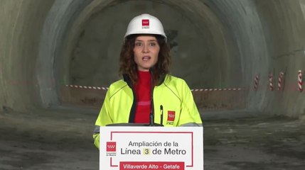 Ayuso anuncia la conducción automática de las líneas 6 y 8 de Metro
