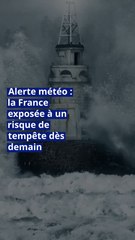 Alerte météo : la France exposée à un risque de tempête dès demain