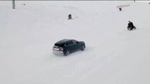 Yerli araç TOGG'u buz ve kar durduramadı! Erciyes Dağında TOGG T10X fırtınası