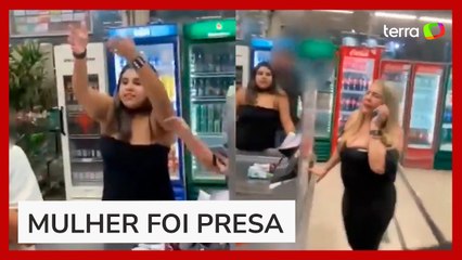 Mulher é presa por injúria racial após briga com jornalista em supermercado no RJ: 'Negrada'