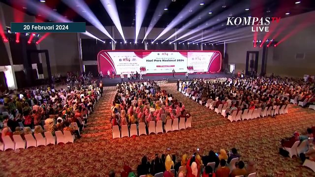 [FULL] Sambutan Jokowi di Puncak Hari Pers Nasional, Ungkit Dikritik Lewat Sampul Majalah