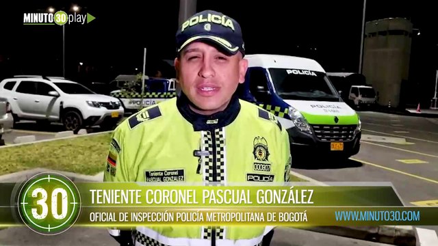 Dos personas capturadas y tres menores aprehendidos por hurto a un vehículo en Bogotá