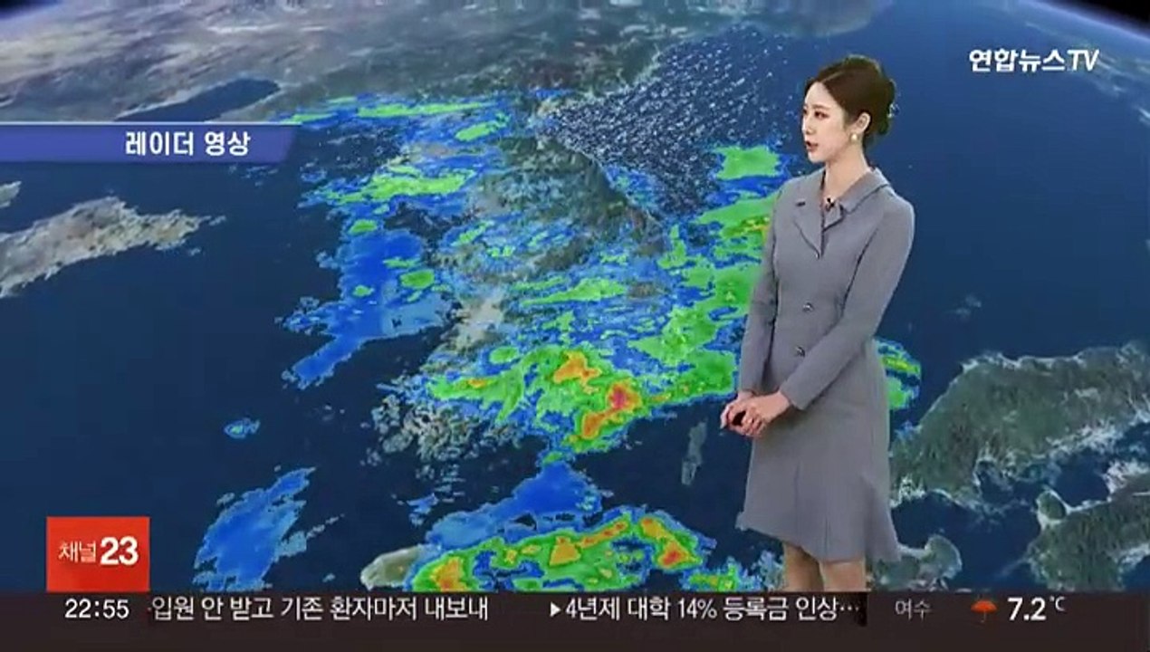 [날씨] 영동 최고 70㎝ 폭설…모레까지 전국 눈·비