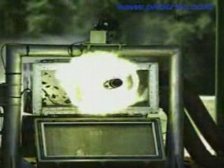 Slow motion Anti Tank Missile