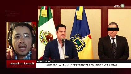 Alberto Lamas, un rompecabezas político para armar: Jonathan Lomelí