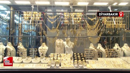 Diyarbakır'da kuyumcu esnafı satacak altın bulamıyor