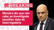 Moraes nega pedido de Bolsonaro para adiar depoimento à PF | BREAKING NEWS