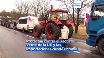 Los agricultores polacos intensifican sus protestas y bloquean pasos fronterizos con Ucrania