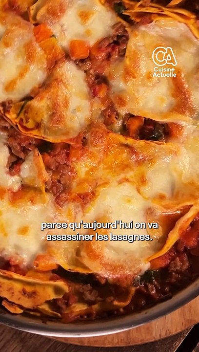 CUISINE ACTUELLE - Lasagnes à la poêle