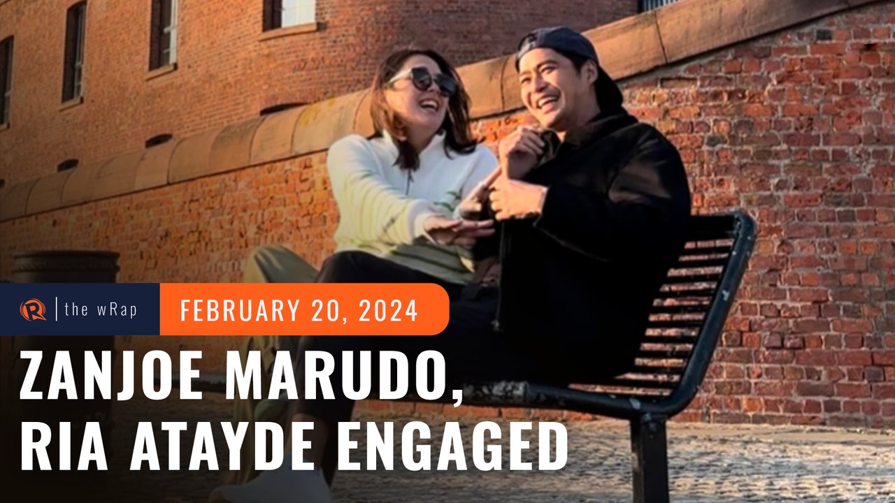 Actors Zanjoe Marudo, Ria Atayde announce engagement