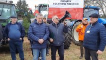 Protest rolników w Żaganiu