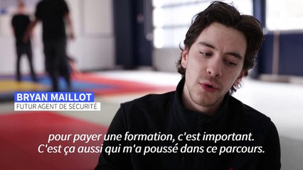 Convoités pour les Jeux, de futurs agents de sécurité saisissent l'aubaine