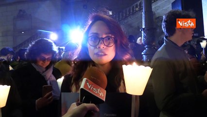 Tải video: Fiaccolata per Navalny a Roma, i manifestanti: 