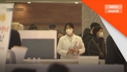 Lebih 6,400 doktor pelatih di Korea Selatan letak jawatan