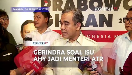 Respons Gerindra soal Kabar AHY Masuk Kabinet Jokowi