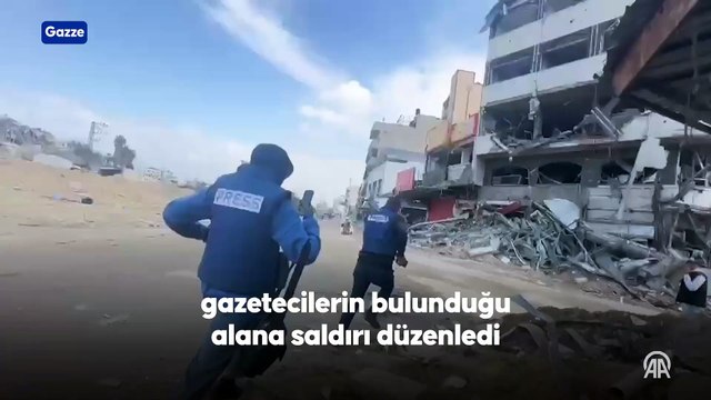 İsrail gazetecileri hedef aldı