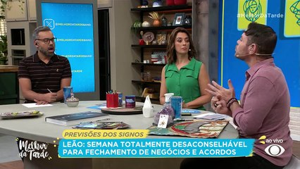 Horóscopo da semana: Leão, Gêmeos e Aquário | Melhor da Tarde