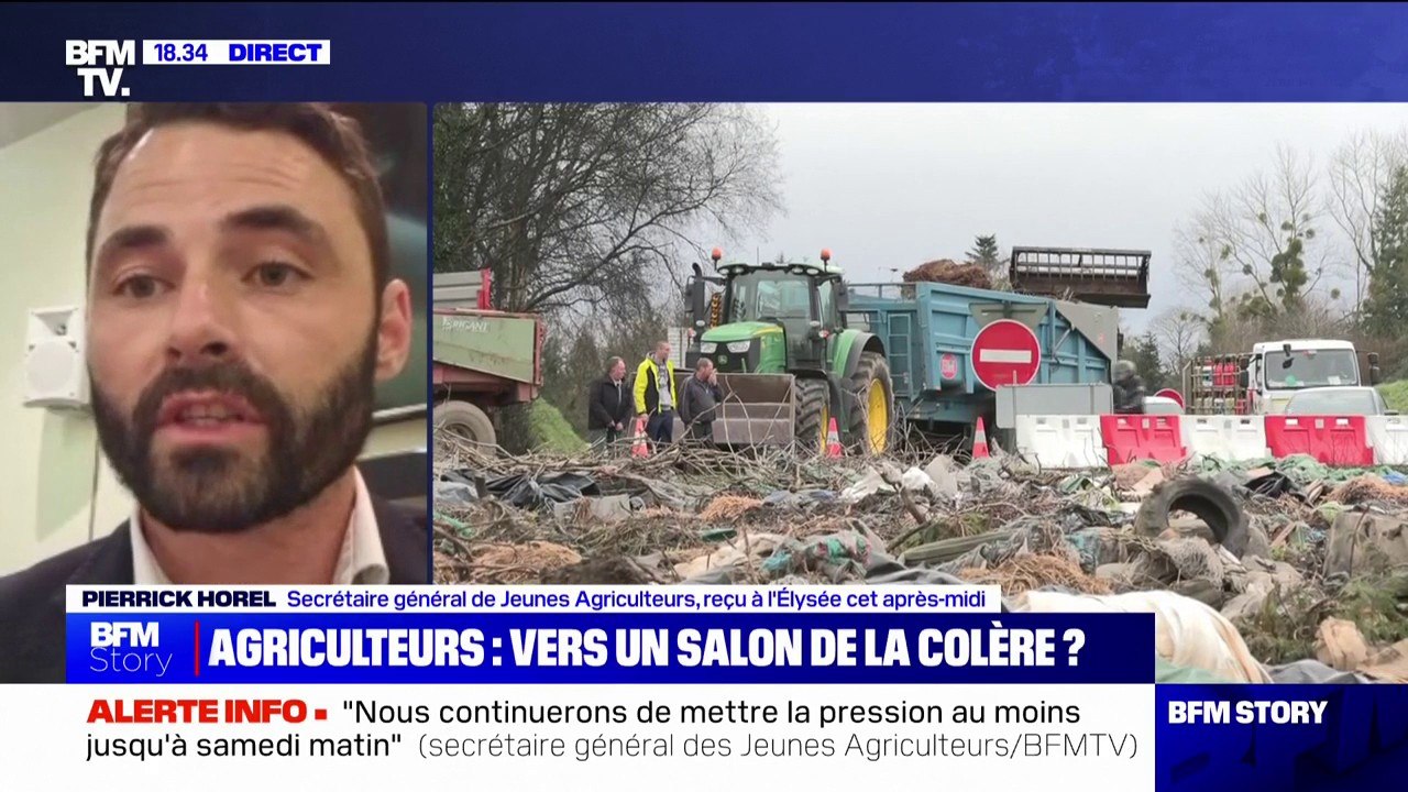 Syndicats agricoles reçus à l'Élysée: "On ne va...