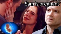 GH Shocking Spoilers Sam got pregnant but didn_t know it, broke up with Dante and raised child alone