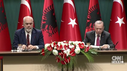 Son dakika haberi: Arnavutluk Başbakanı Rama Türkiye'de! Cumhurbaşkanı Erdoğan'dan önemli açıklamalar