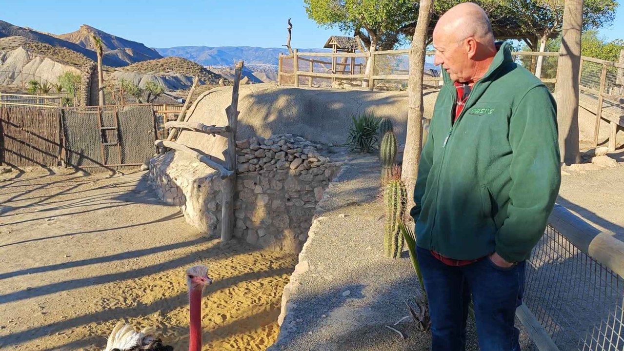 El gerente del Parque, José María Rodríguez, ex...