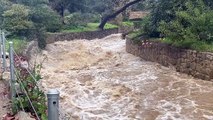 Torrential rains overflow several rivers in Montecito, USA