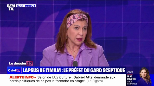 Propos anti-France de l'imam Mahjoubi: Ça reflète ce que l'on combat tous les jours. Il développe l'idéologie du wahhabisme , pour l'anthropologue Dounia Bouzar
