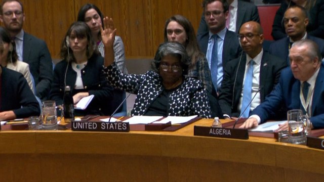 Les États-Unis mettent leur veto à un cessez-le-feu à Gaza