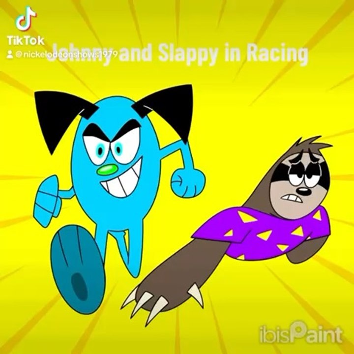 Johnny & Friends: Johnny and Slappy in Racing in Speedpaint