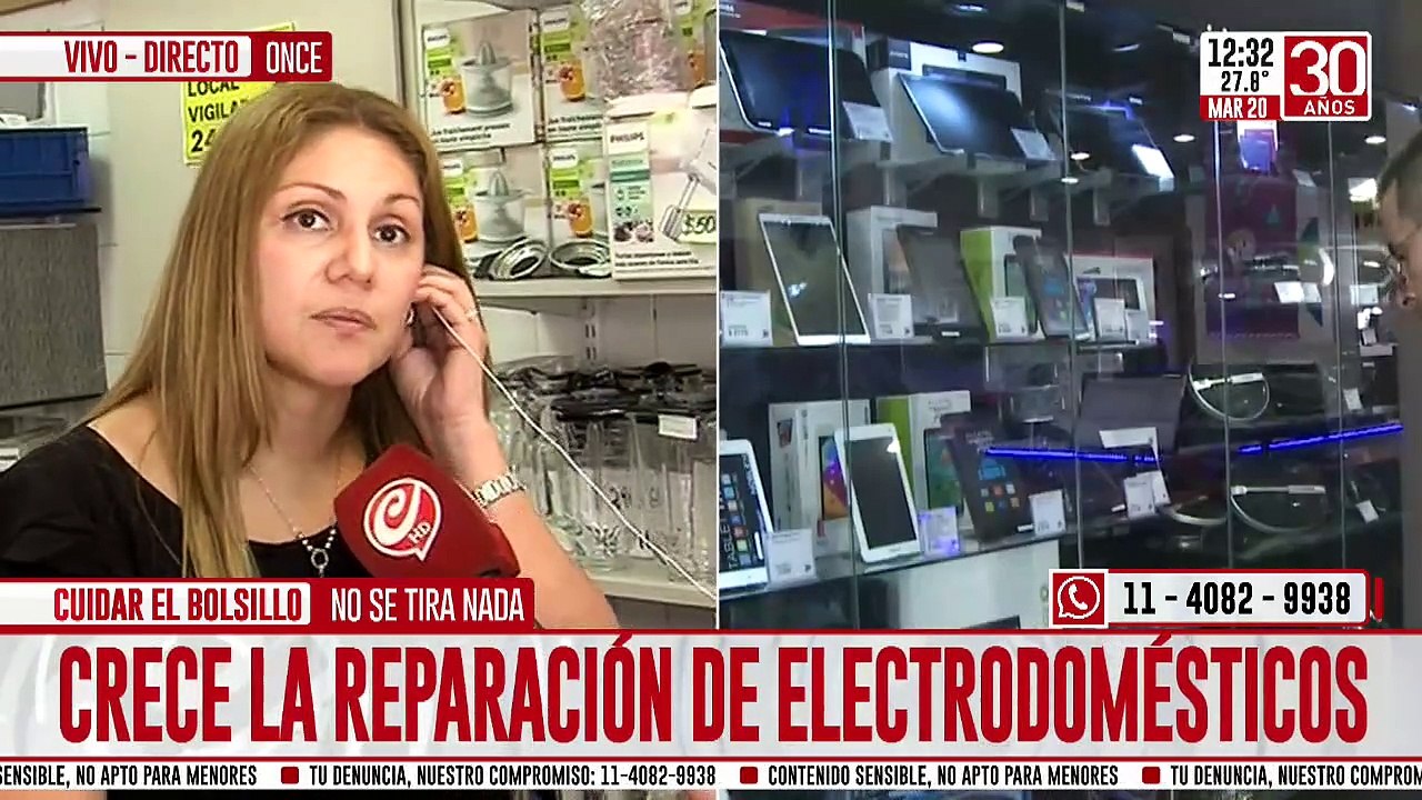 Crecen la reparaciones de electrodomésticos